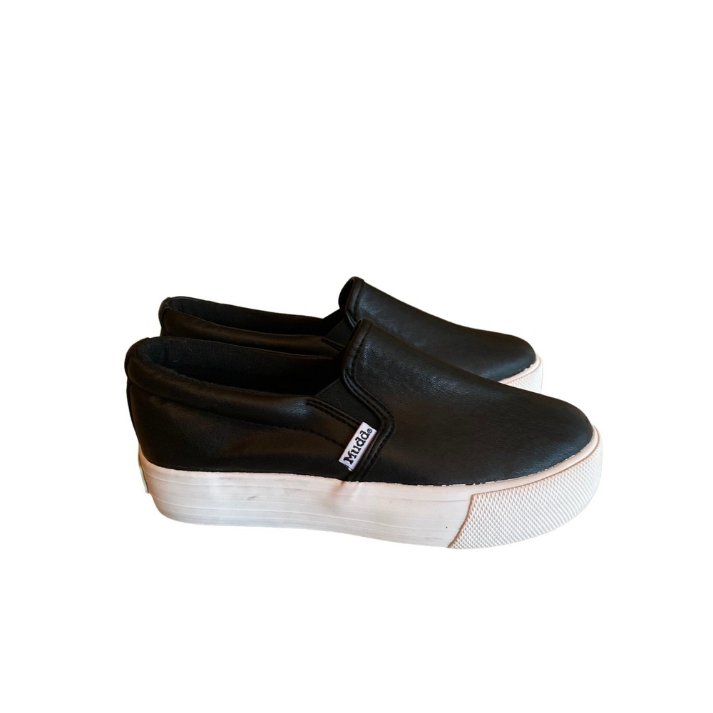 NWOB Mudd Big Kid Size 3‎ Black Beyley Slip One Casual Loafer